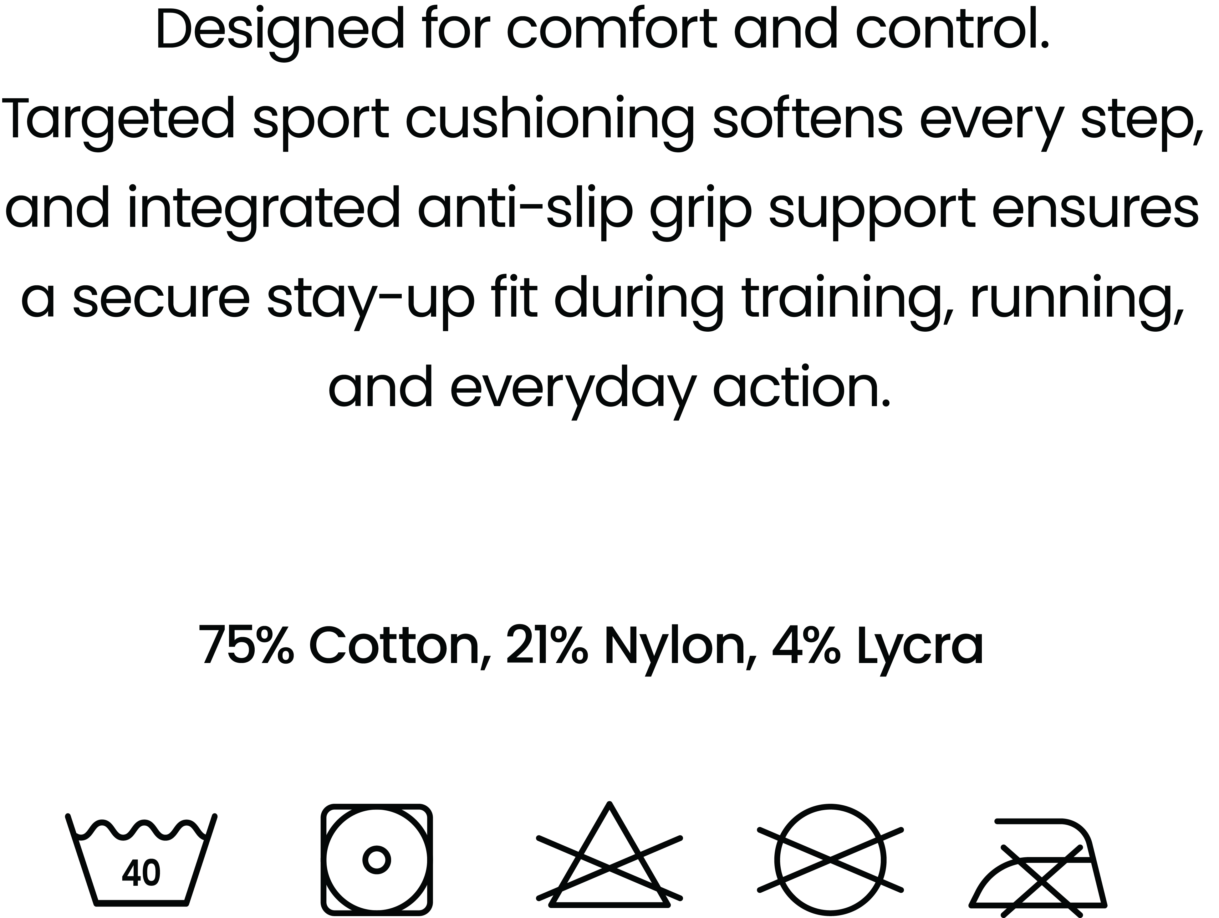 Three Pairs - Athletic Socks